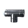 Luft Abgas System konzentrisch T-Stück 90° mit Revisionsöffnung DN 150/200
