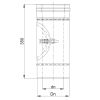 Luft Abgas System konzentrisch Längenelement mit Prüföffnung DN 130/200
