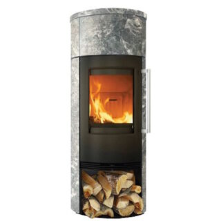 Kaminofen TermaTech TT21RS-HST Classic marmorierter Speckstein inkl. Wärmespeicher S01-230