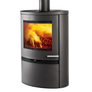 Kaminofen TermaTech TT22HS Black Speckstein schwarz lackiert S01-658
