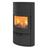 Kaminofen TermaTech TT55RHT schwarz optional mit Wärmespeicher