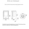 Wiking Ofen Luma 1 mit Seitenscheiben Schwarz Wandhängend