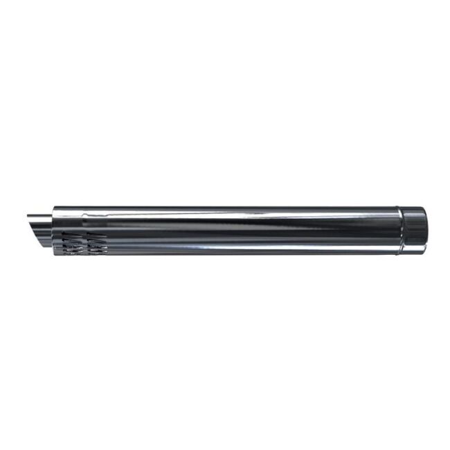 Luft Abgas System konzentrisch Zulufteinrichtung horizontal lang lackiert DN 80/125