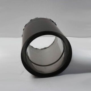 Isoline Edelstahlrohr doppelwandig DN 150 mm, Senotherm schwarz #310 