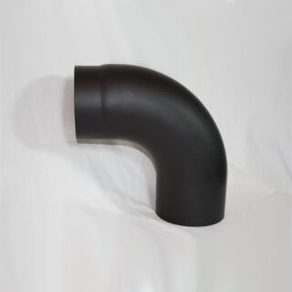 Kaminofenrohr-Bogen 90° DN 130 mm glatt ohne Reinigungsöffnung, Senotherm gussgrau hell #820 2322092