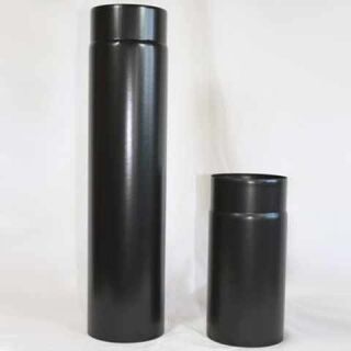 Ofenrohr High-Quality-Line matt schwarz 