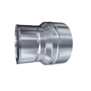 Edelstahlschornstein einwandig 0,6mm Premium Reduzierung RD MKS 