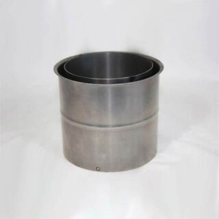 Wandfutter Doppelwandfutter für 2 mm-Rauchrohr 