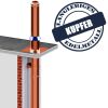 DINAK Kupferschornstein Wetterkragen DW