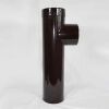 Kapselknie 500 mm DN 120 mm, High-Quality-Line braun emailliert