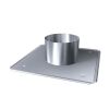 Luft Abgas System konzentrisch Schachtabdeckung mit Hinterlüftung
