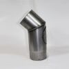 Rauchrohr-Bogen 45° DN 145 mm roh, eingezogen mit Reinigungsöffnung