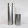Rauchrohr-Längenelement 1000 mm DN 150 roh mit eingezogener Steckverbindung